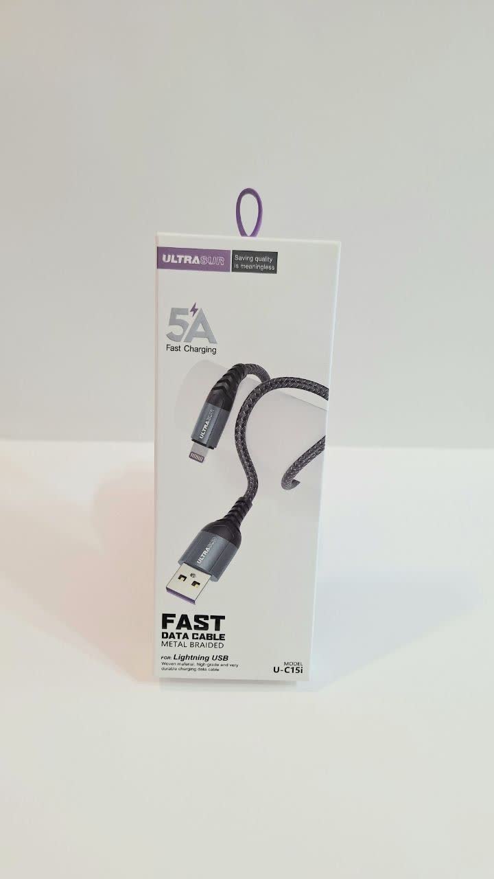 کابل تبدیل USB-A به Lightning اولتراسور مدل U-C15i